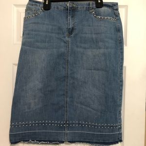 Christopher Banks Denim Skirt